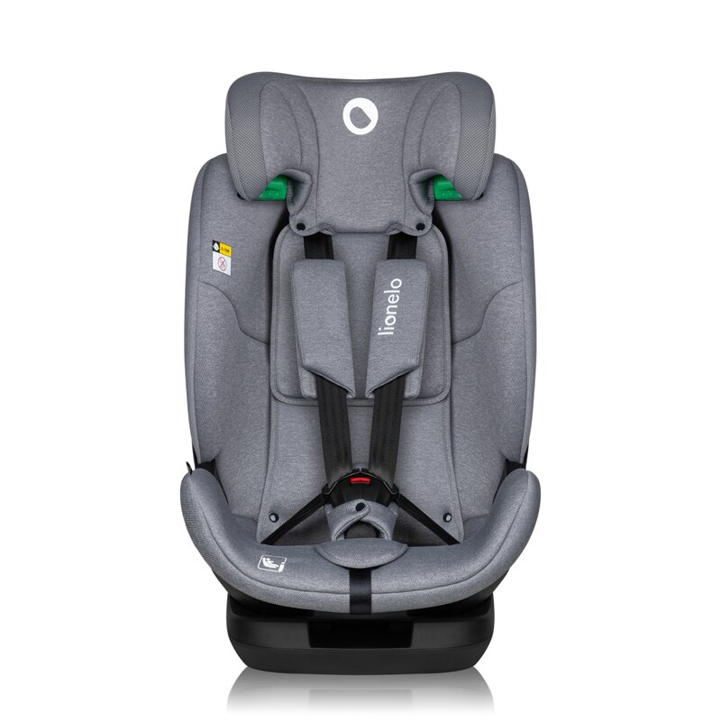 Scaun auto Lionelo Lavender I-size Isofix cu centura TopTether Gri - 1