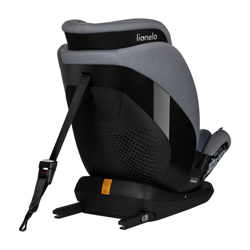 Scaun auto Lionelo Lavender I-size Isofix cu centura TopTether Gri - 4