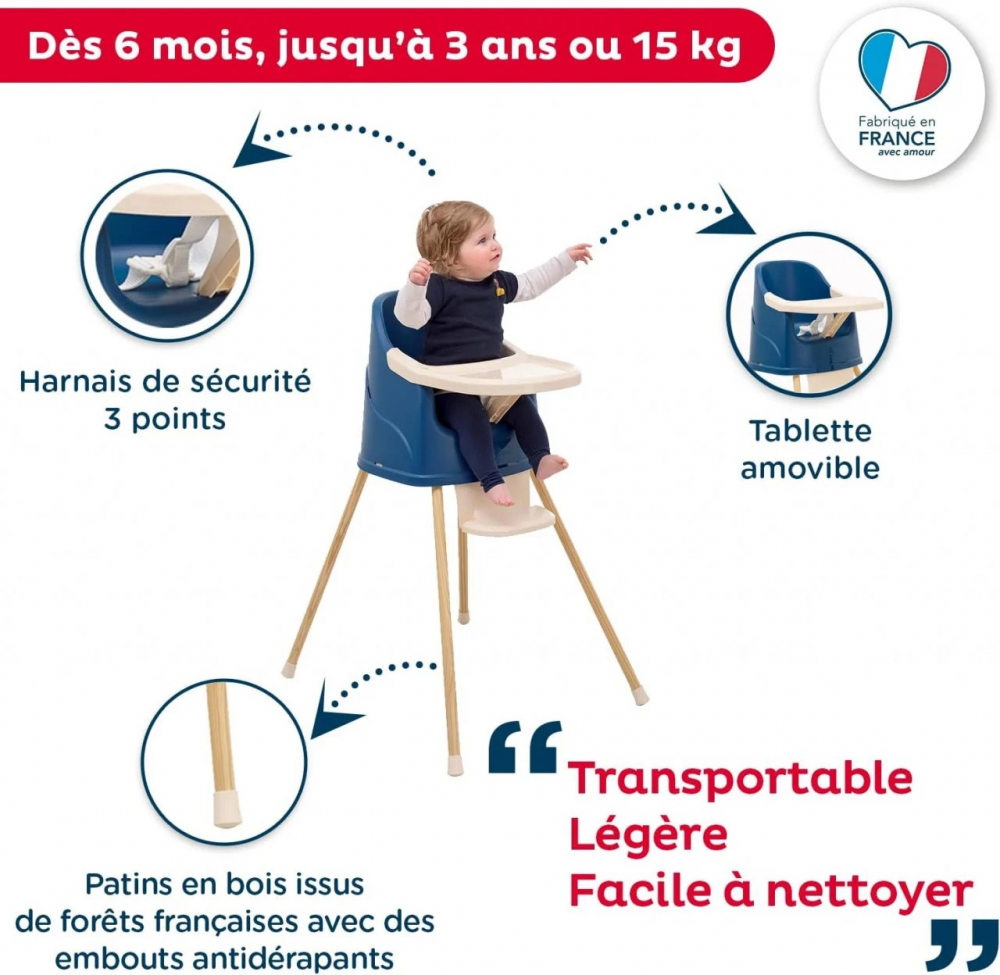 Scaun inalt evolutiv Thermobaby Youpla - 2 | YEO