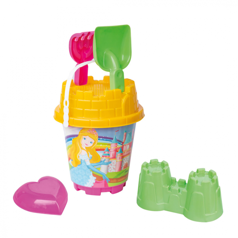 Set jucarii pentru plaja Troller cu 7 accesorii Princess - 1 | YEO