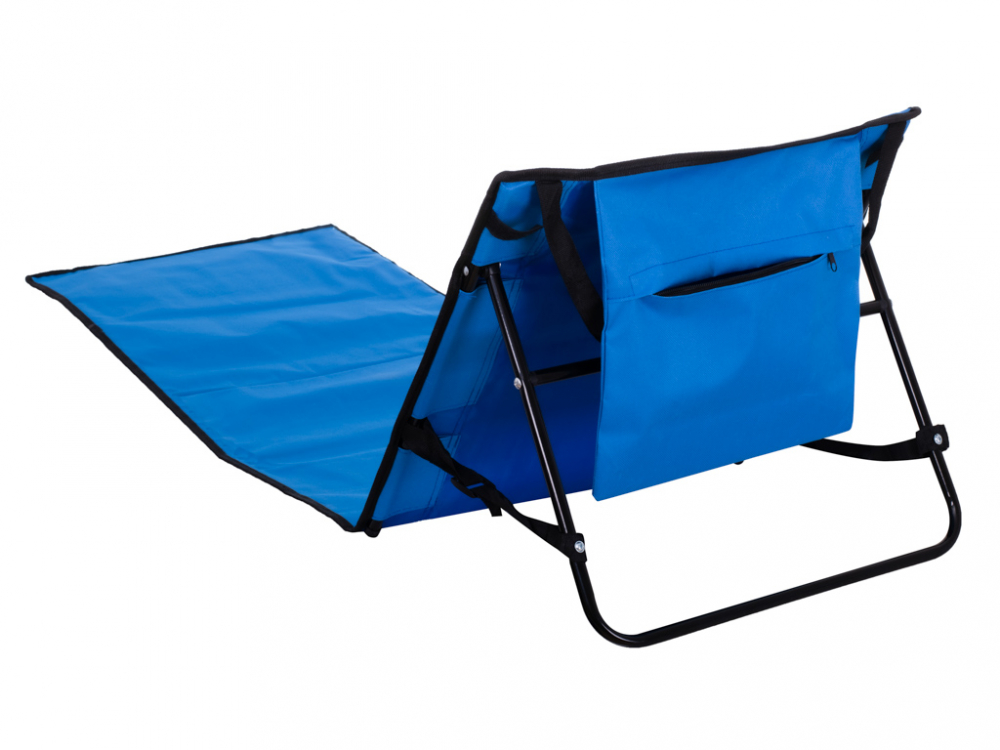 Sezlong de plaja pliabil 150x47x48cm Blue - 3 | YEO