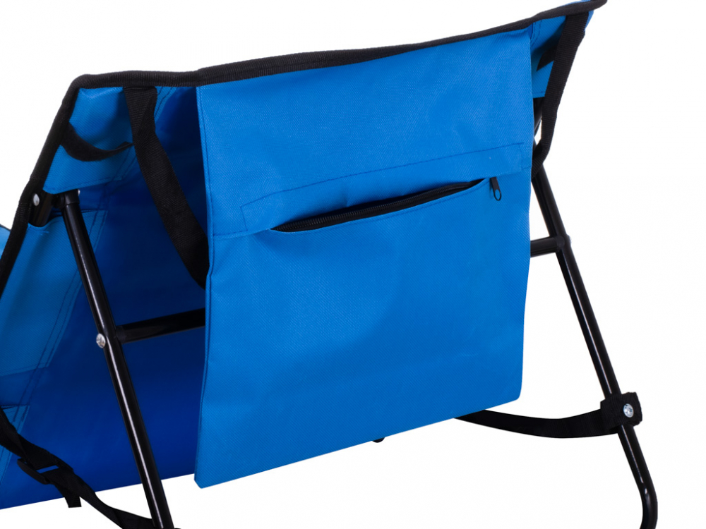 Sezlong de plaja pliabil 150x47x48cm Blue - 4 | YEO