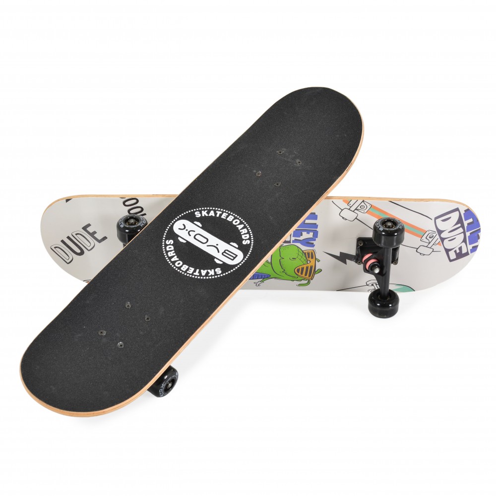 Skateboard 79 cm Byox cu placa antiderapanta Dude - 2