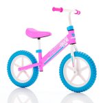 Bicicleta echilibru fara pedale Magik Bikes roti EVA 12 inch reglabila Pink Sport Roz cu Bleu