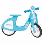 Bicicleta fara pedale cu roti EVA Pilsan Retro Blue