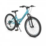 Bicicleta pentru copii Byox 24 inch cu 21 viteze Princess Turcoaz
