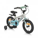 Bicicleta pentru copii cu roti ajutatoare Byox 14inch Select mint