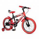 Bicicleta pentru copii 14 inch Magik Bikes 2 frane de mana roti ajutatoare StartPro BiColor