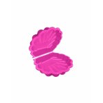 Cutie ladita de nisip sau apa tip scoica dubla roz 86 x 78 x 18 cm