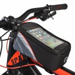 Geanta pentru bicicleta cu suport pentru telefon Byox Negru