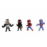 Set 4 figurine metalice Jada Marvel Spiderman 6.5 cm
