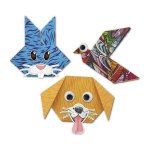 Kit Origami Moxy 18 foi cu stickere animale