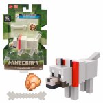 Figurina Minecraft a block Tamed Wolf 8 cm