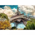 Puzzle Trefl Premium plus photo Odyssey Turnul Eiffel Paris 1000 piese