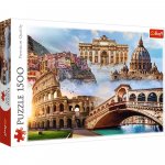 Puzzle Trefl locuri favorite din Italia 1500 piese