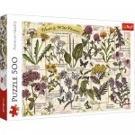 Puzzle Trefl plante si flori salbatice 500 piese