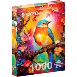 Puzzle Enjoy Colorful Birdie 1000 piese