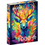 Puzzle Enjoy crowned stag 1000 piese