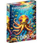 Puzzle Enjoy Cute Octopus 1000 piese
