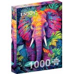 Puzzle Enjoy disguised elephant 1000 piese