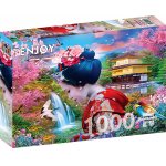 Puzzle Enjoy Geisha Garden 1000 piese
