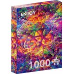 Puzzle Enjoy Jungle Tapestry 1000 piese