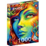 Puzzle Enjoy Painted Lady 1000 piese