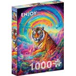 Puzzle Enjoy Where Tigers Reign 1000 piese