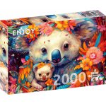 Puzzle Enjoy Koala Kuddles 2000 piese