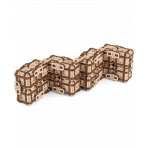 Puzzle 3D EWA din lemn 256 piese Joc Sarpe metamorfic
