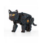 Puzzle 3D EWA din lemn 508 piese Pisica neagra