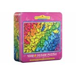 Puzzle Eurographics Metal Box Butterfly Rainbow 1000 piese