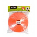 Set 12 conuri fotbal SportX pentru copii Orange