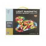 Set Interactiv Magnetic cu Lumini si 76 Elemente Multicolore