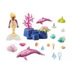 Set constructie Playmobil Sirena cu delfini