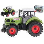 Tractor agricol de jucarie metalic 20cm Verde