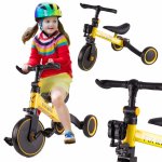 Tricicleta cu pedale 3 in 1 Trike Fix Yellow