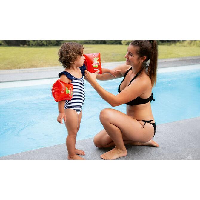 Aripioare de inot Reer pentru copii 1-6 ani rosu MySwimBuddy Armbands