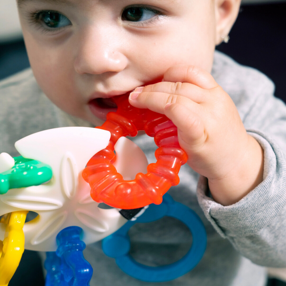 Jucarie de dentitie Ocean Explorers Sea of Sensory Baby Einstein - 5