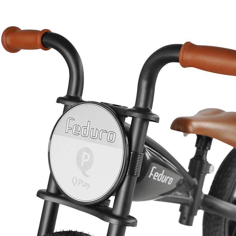 Bicicleta fara pedale QPlay Feduro Balance bike negru - 4