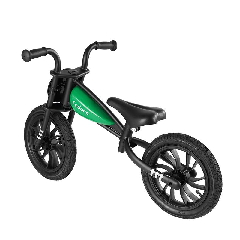Bicicleta fara pedale QPlay Feduro Balance bike verde - 2