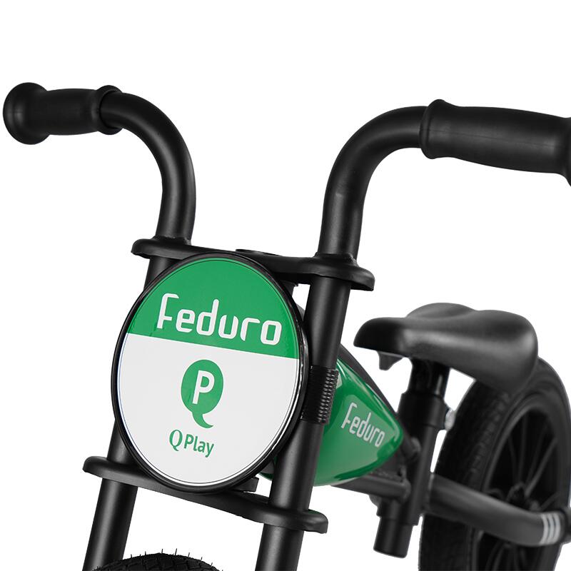Bicicleta fara pedale QPlay Feduro Balance bike verde - 4