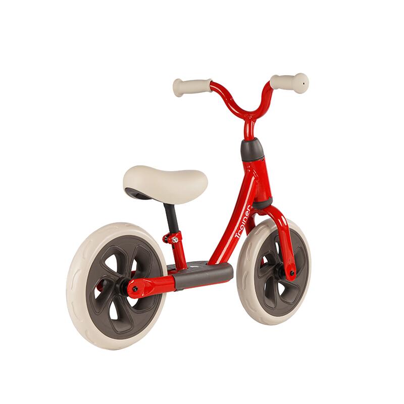 Bicicleta fara pedale QPlay Trainer Balance bike rosu