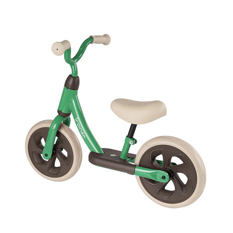 Bicicleta fara pedale QPlay Trainer Balance bike verde