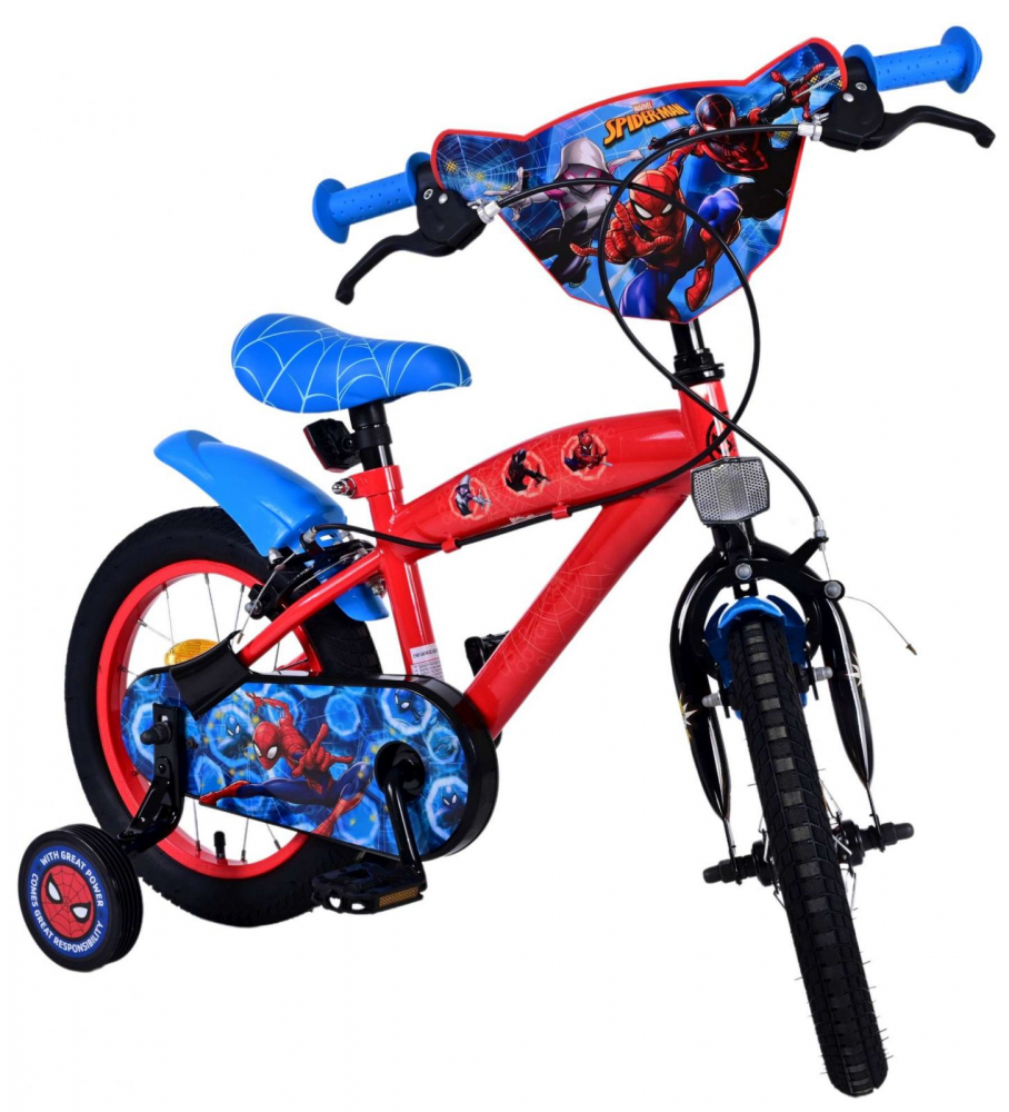 Bicicleta Volare Spiderman FW 14 inch - 3