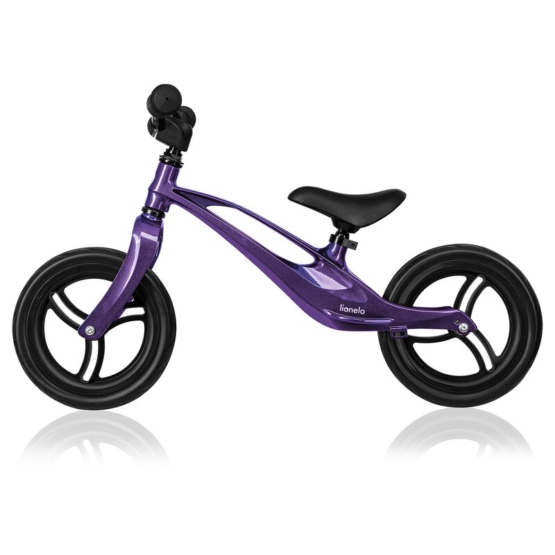 Bicicleta fara pedale Lionelo Bart 12 inch Purple Amethyst - 7