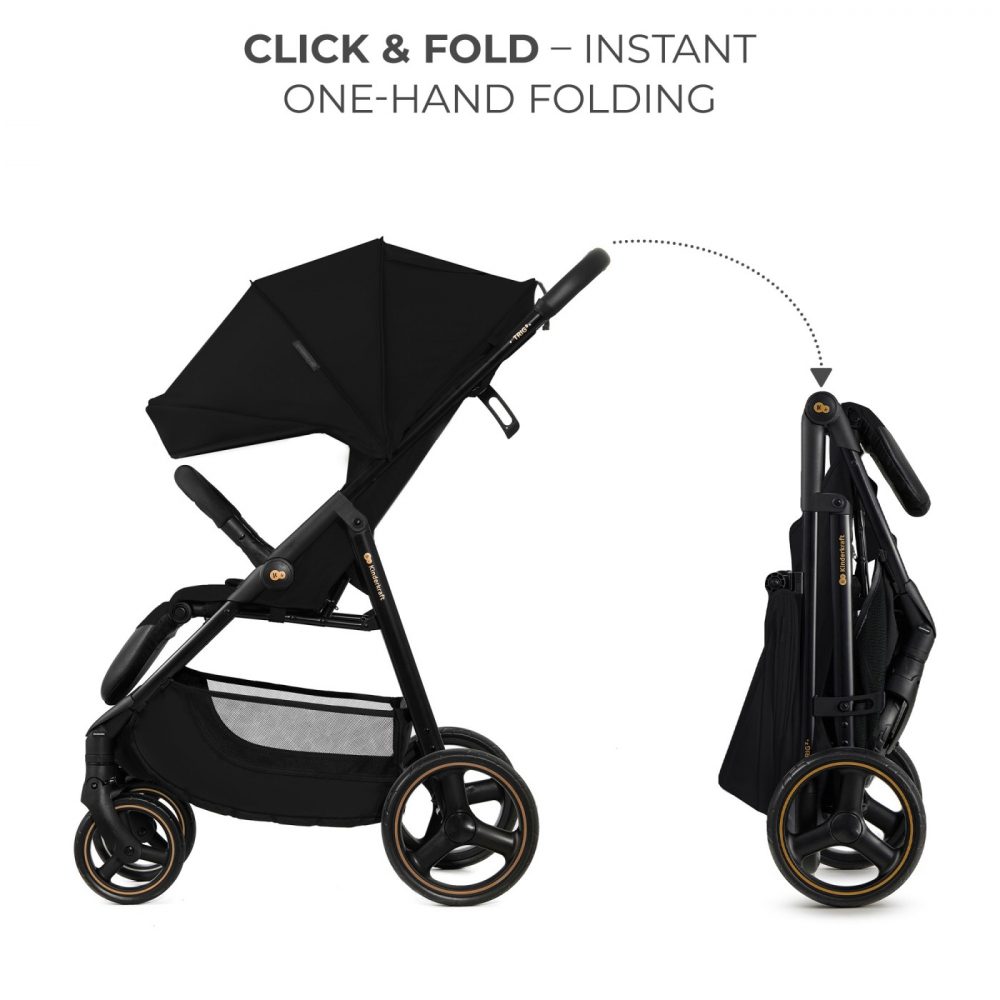 Carucior sport Kinderkraft Trig 3 onyx black