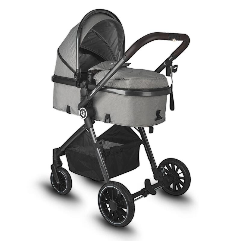 Carucior 3 in 1 transformabil Coccolle Ago Neutral grey i-Size - 5