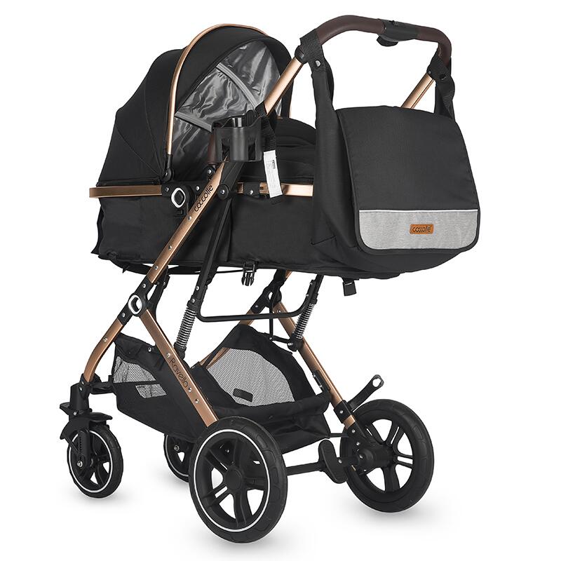 Carucior ultracompact 3in1 Coccolle Ravello Diamond black i-Size - 6