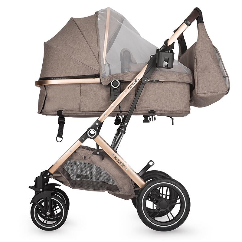 Carucior ultracompact 3in1 Coccolle Ravello Sand beige i-Size - 6